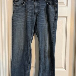 Signature by Levi Strauss Men's Straight-Leg Jeans - Dark Blue Wash